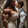 You May Now Kiss Your Busty Muscular Bride 27