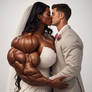 You May Now Kiss Your Busty Muscular Bride 28
