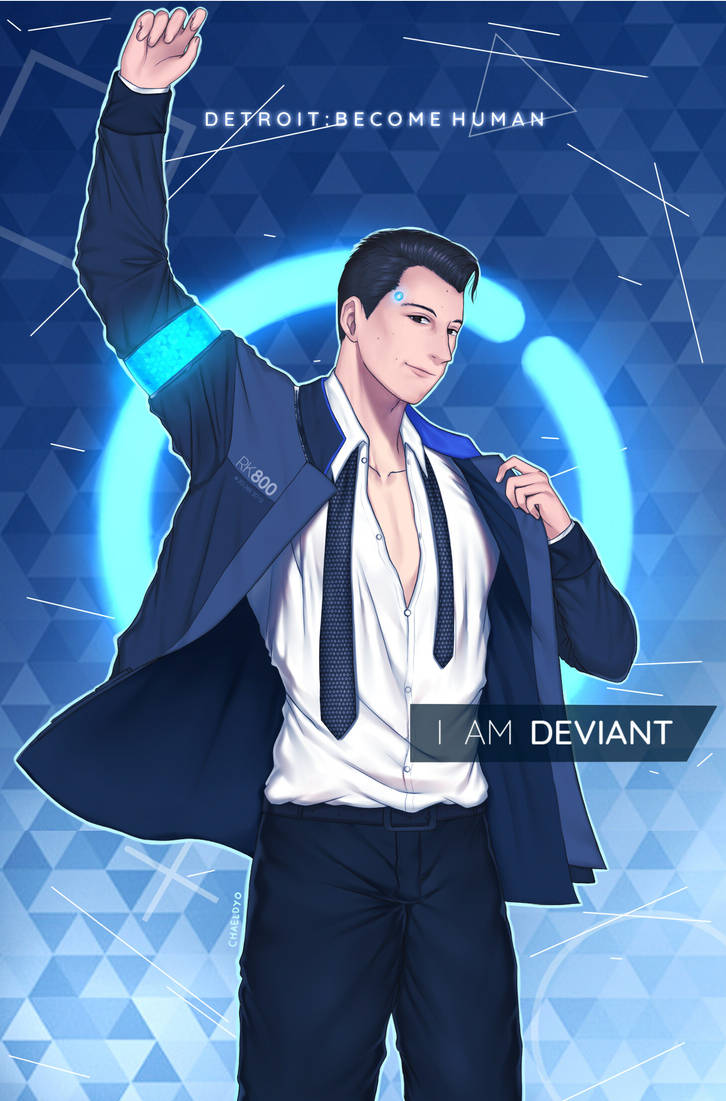 Connor - Detroit Become Human by Wanwang27 on DeviantArt