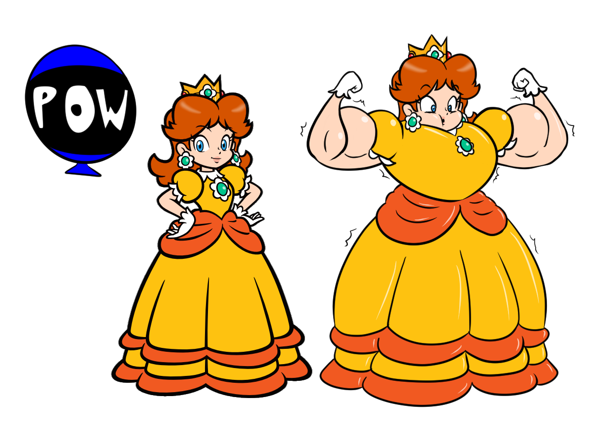 Buff Balloon Daisy by ZeroGhostRei on DeviantArt