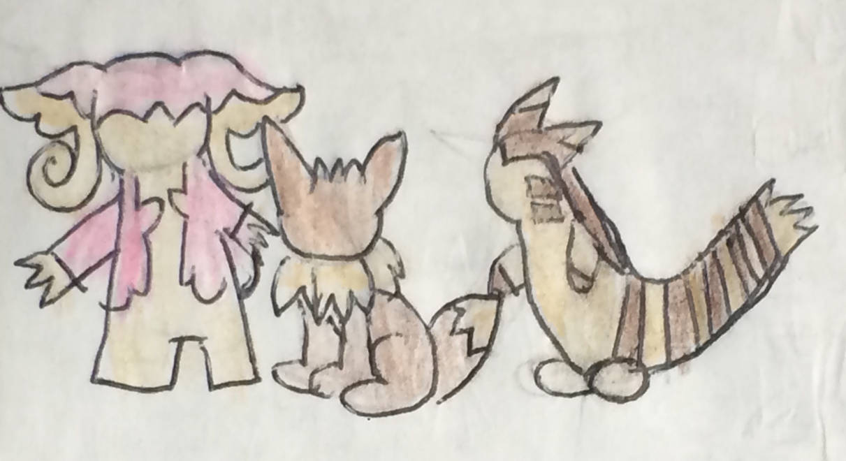 My top 3 Pokemon (Normal types) by FluffyKathy on DeviantArt