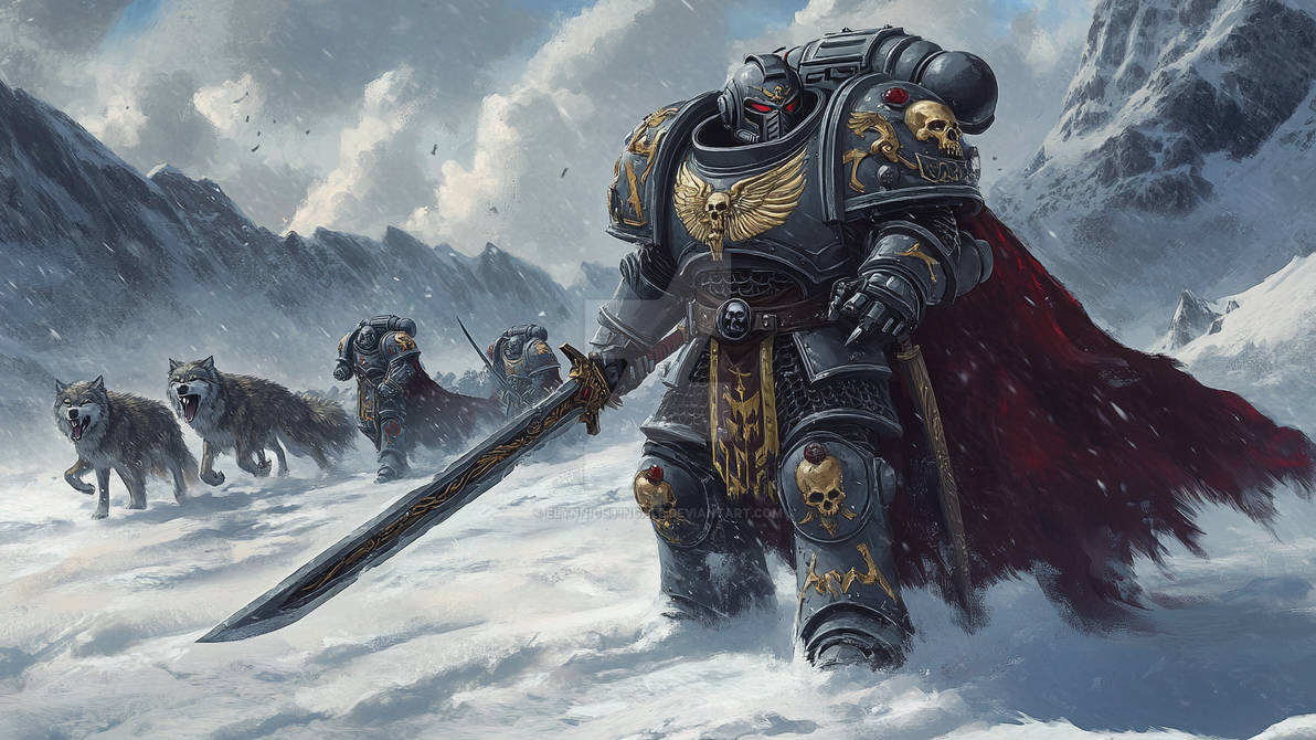Merlin Space Wolves SpaceWolves 3 by ElynNightingale on DeviantArt