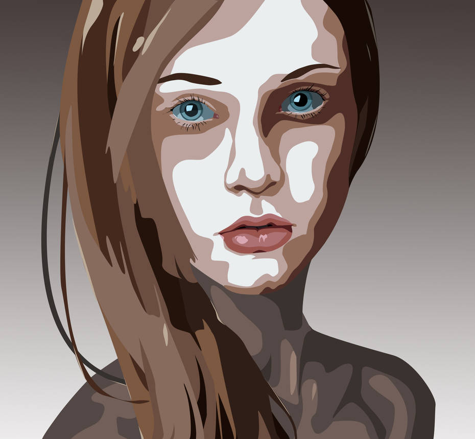 Vector Portrait by TheDefectiveOne on DeviantArt