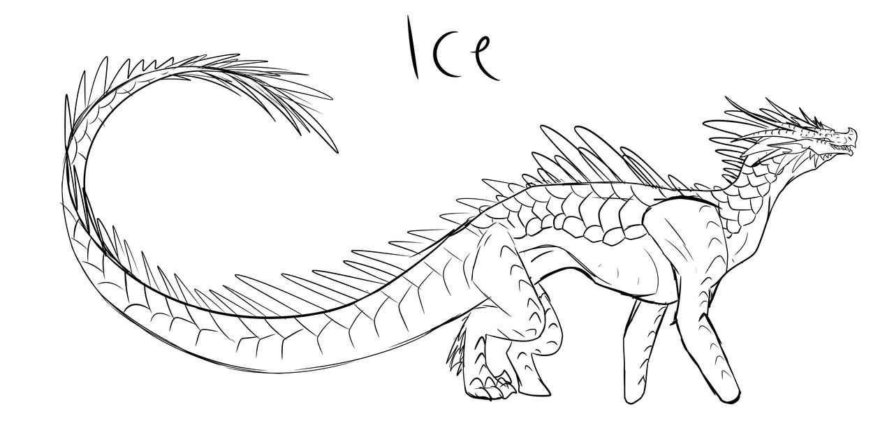 frost Dragon by Raventhedragon12115 on DeviantArt