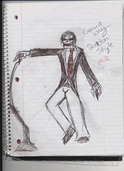 Gerard Way Skeleton