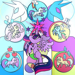 -Magical Mystery Cure- stained glass