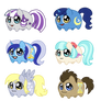 Potato chibi Ponies: Minor characters 2