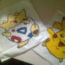 Togepi and Pikachu Cross stitch