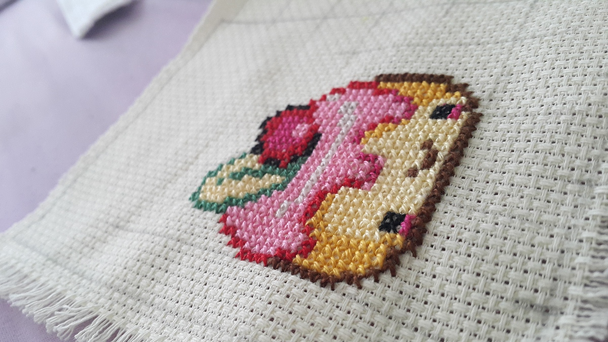 Cupcake Cross Stitch