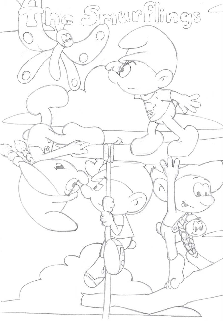 The Smurflings By Ilikedeidara On DeviantArt the-smurflings-by-ilikedeidara-on-deviantart
