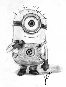 Minion -  Freehand Drawing