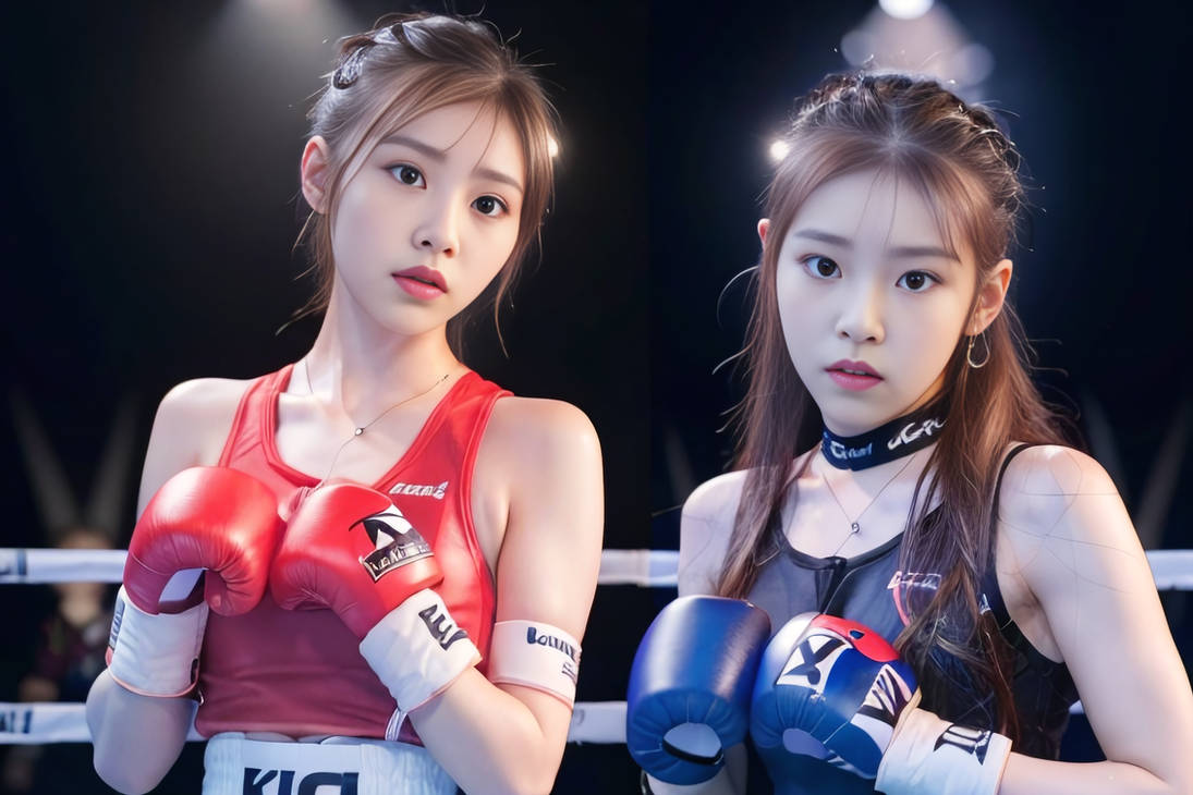 Female Boxing A.I Generated Art 3 by sdbox on DeviantArt