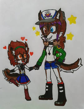Chieko and Luna