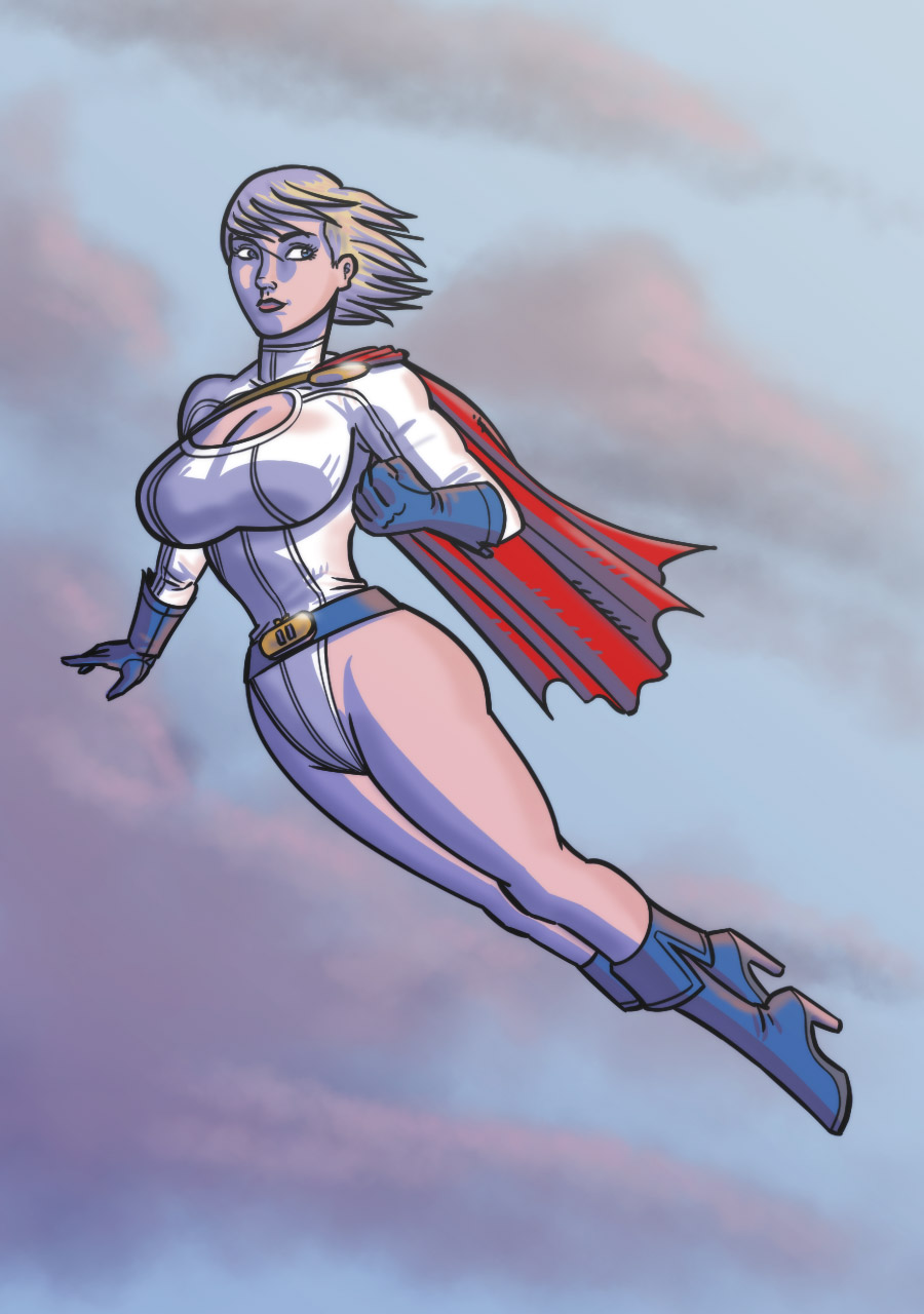 She's Got the Power by lightfootcomics