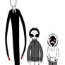 Slenderman and his lil proxies