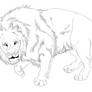 -Free Use- Lion Lineart