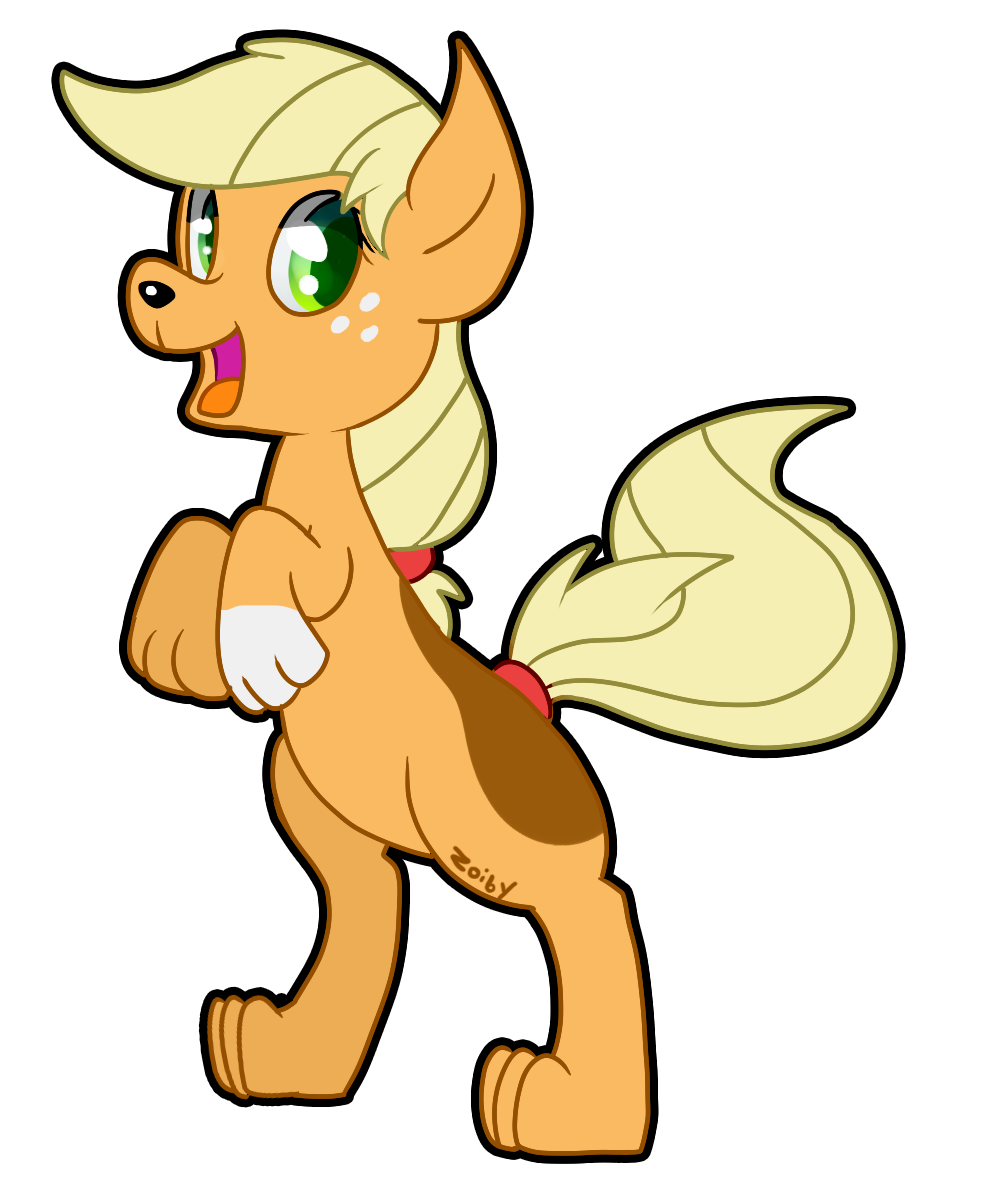 Applejack Pony Dog