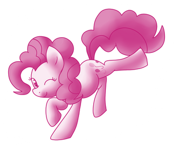 Monochrome Pinkie Pie