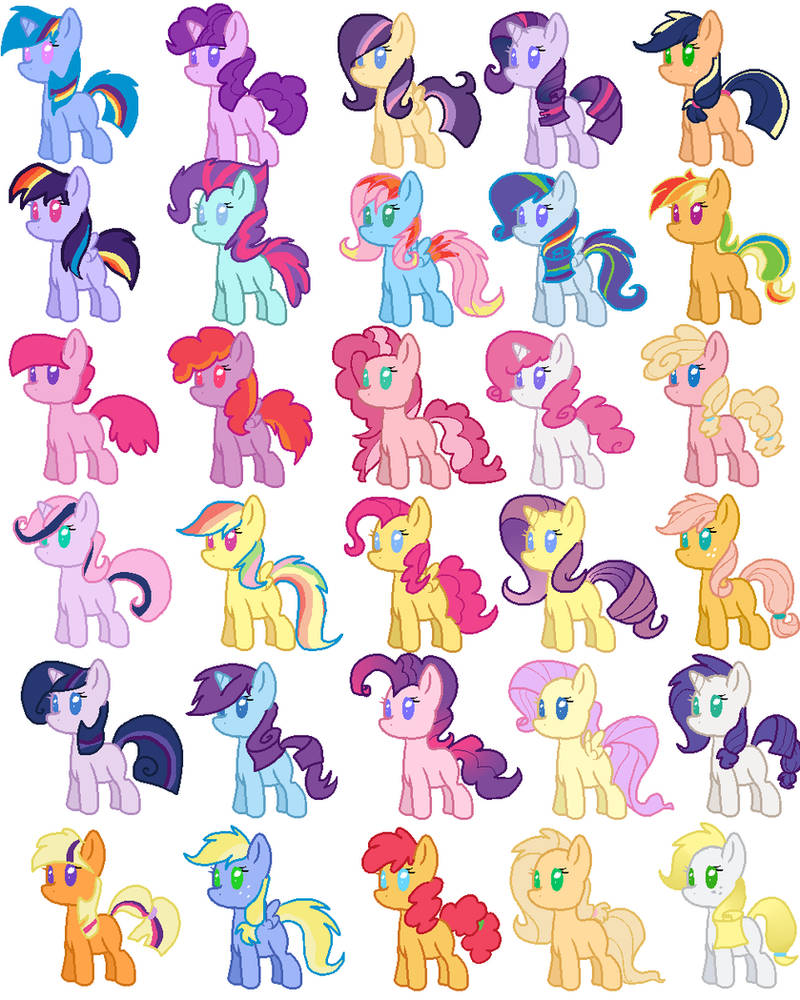 Сколько my little pony. My little Pony герои. Милые пони персонажи. Персонажи из my little Pony.