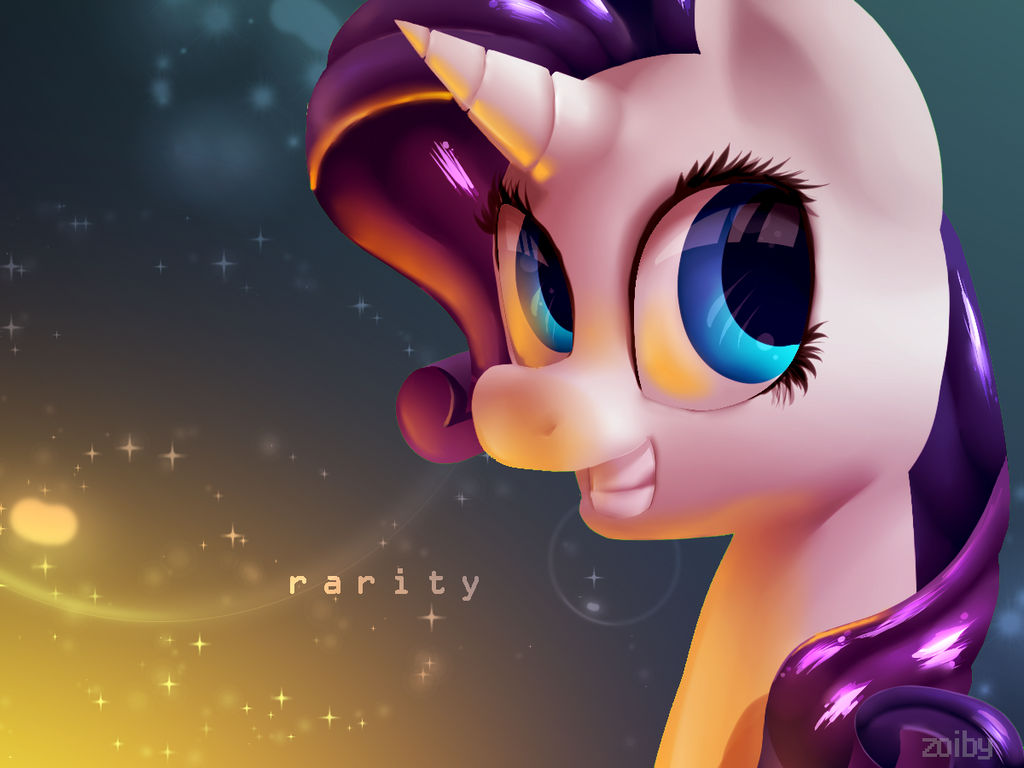 MLP Rarity by Zoiby on DeviantArt