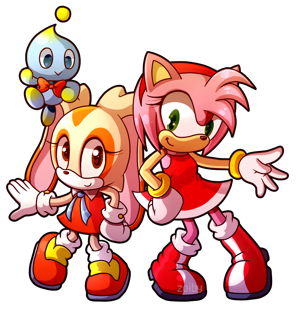 Pixilart - New sonic CD amy sprite by STUPIDRT