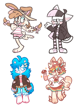 Collab Adopts with KiruFoxcoon [OPEN]