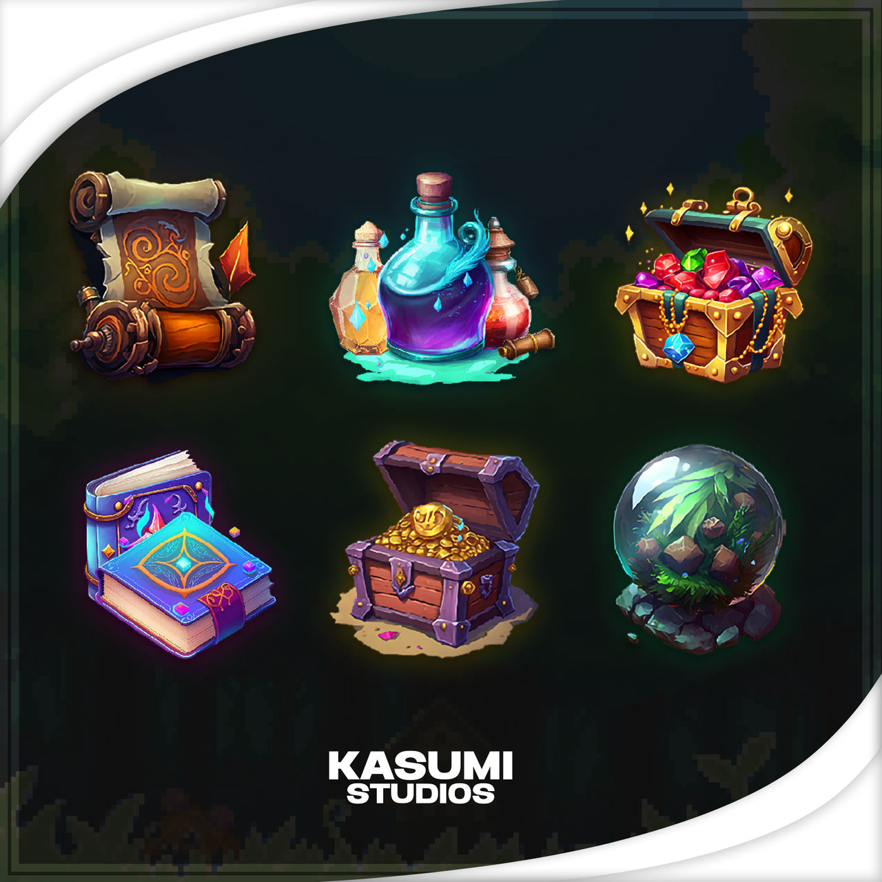 RPG Game Asset Set #1 by KasumiStudios on DeviantArt