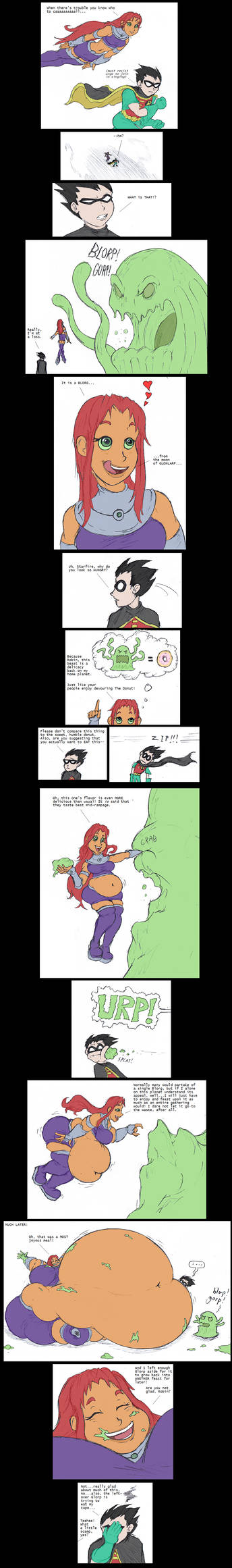 Starfire Stuffed By Saxxon Colored