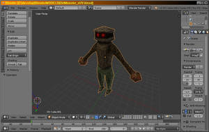 Dirt monster - 3D model