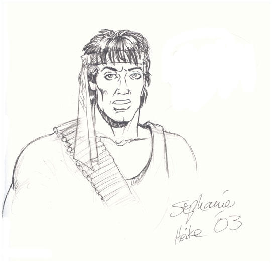 Heike, Stephanie: Rambo by CJZ on DeviantArt