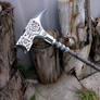 TES Skyrim: Steel Warhammer Prop Replica