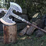 Skyrim Steel Battleaxe Prop Replica