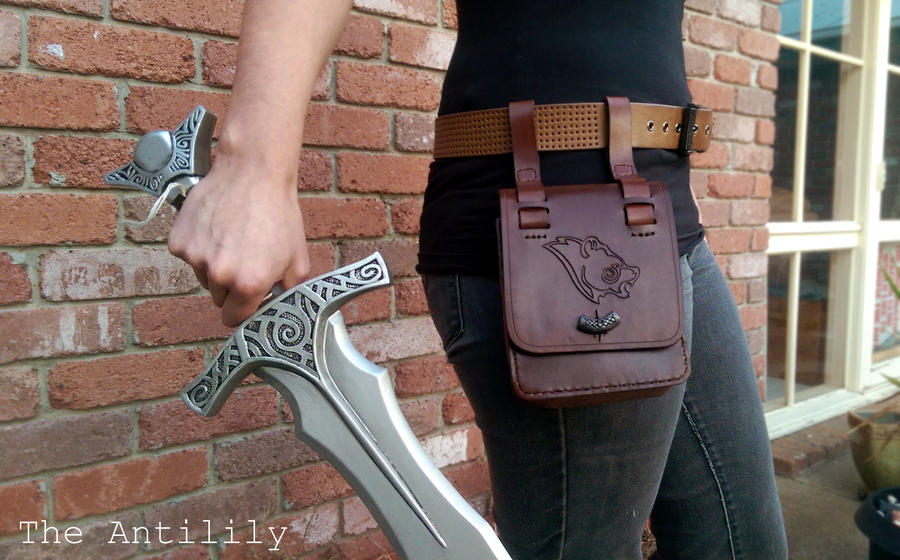 Stormcloak Belt Pouch commission