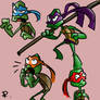 TMNT sketch, 4