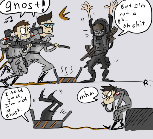 Call of Duty MW2 - Ghost by Ayej on DeviantArt