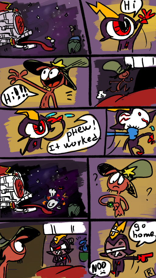 Wander Over Yonder, 2 doodles