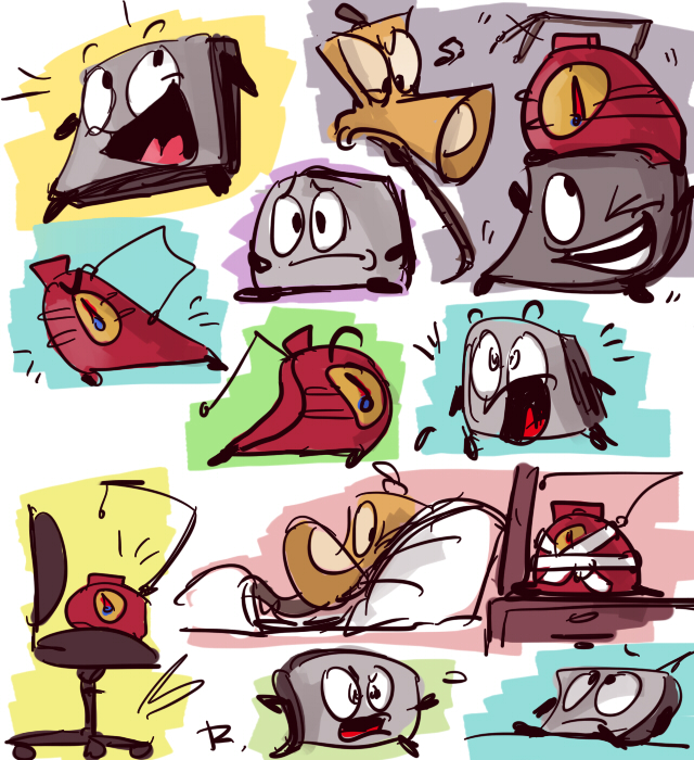 The Brave Little Toaster, doodles 6