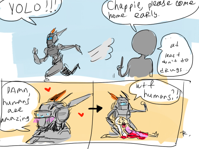 Chappie doodles