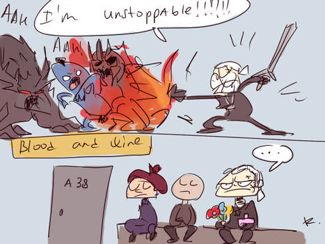 The Witcher 3, doodles 75