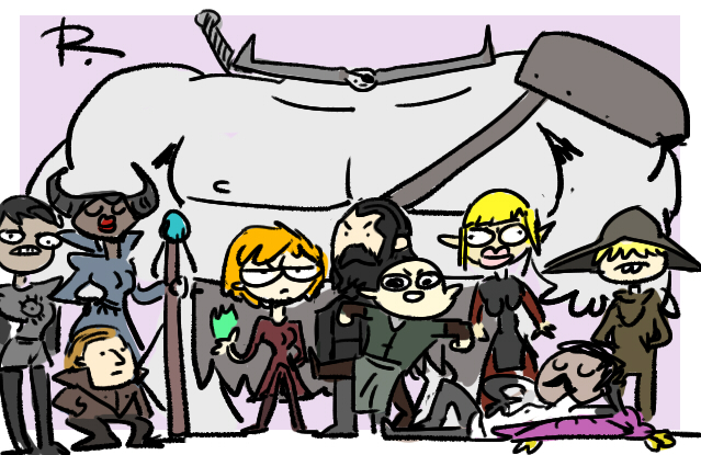 Dragon Age: Inquisition, doodles 27