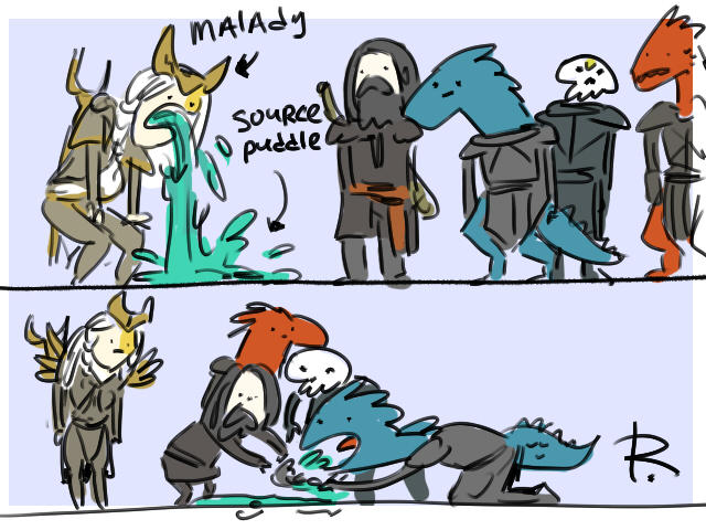 Divinity Original Sin 2, doodles 2 by Ayej on DeviantArt