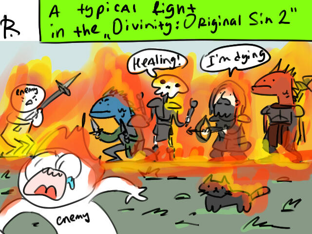 Divinity Original Sin 2, doodles 3 by Ayej on DeviantArt