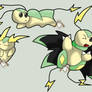 Electric bug fakemon