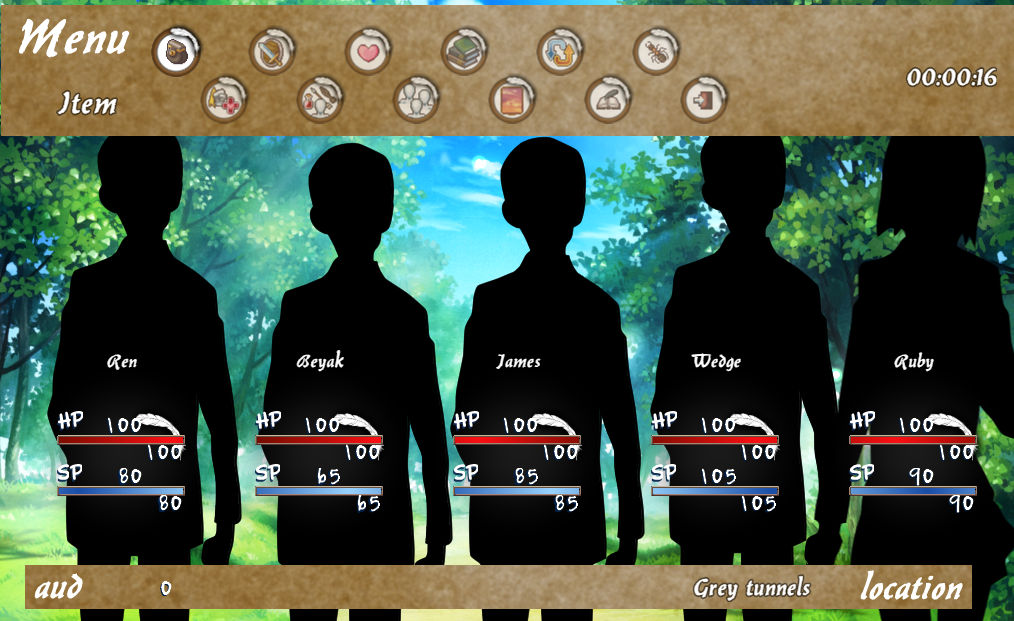 WIP - menu by sarahyt on DeviantArt