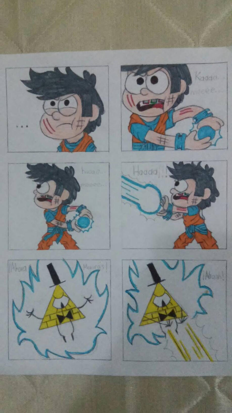 Traje de Goku comic :pag 1: by NeatRaincloud69 on DeviantArt