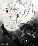 Hikami - Angel and Demon by Kurichii-Art