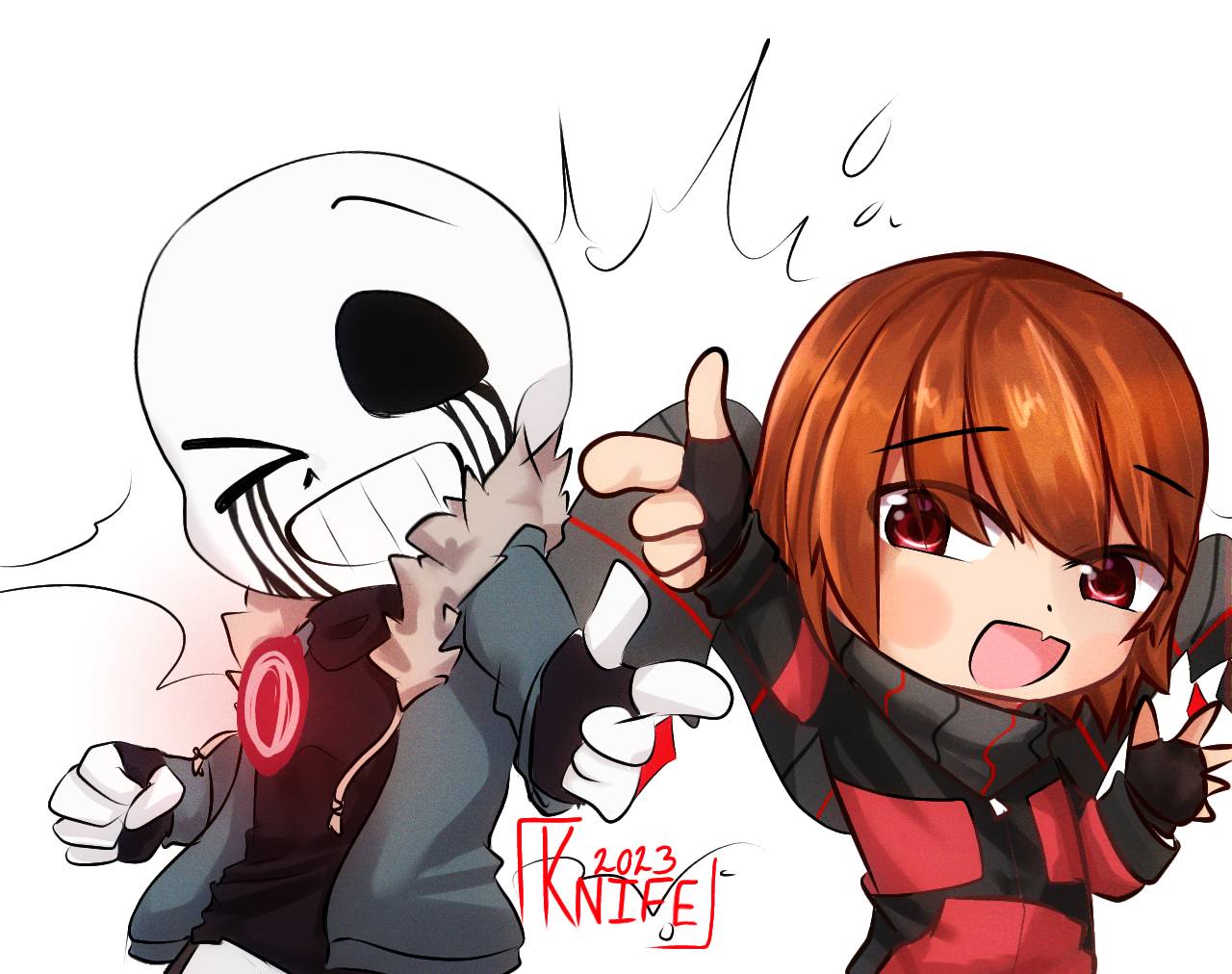 Killer!Sans vs StoryShift!Chara [Animation] 