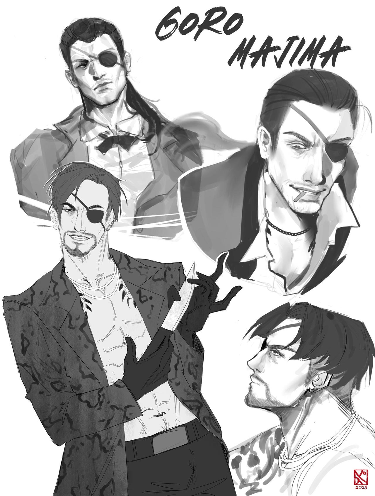 Goro Majima Yakuza By Daxiby On DeviantArt goro-majima-yakuza-by-daxiby-on-deviantart