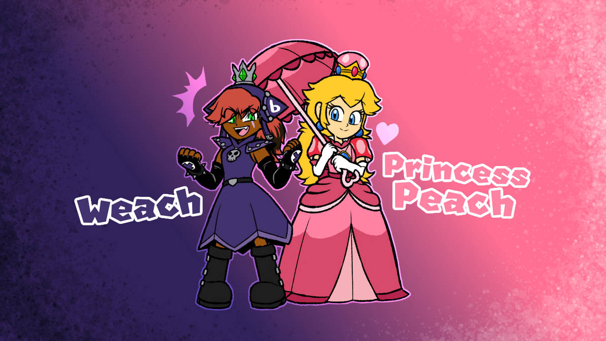Peach and Weach by JoseArtyz on DeviantArt