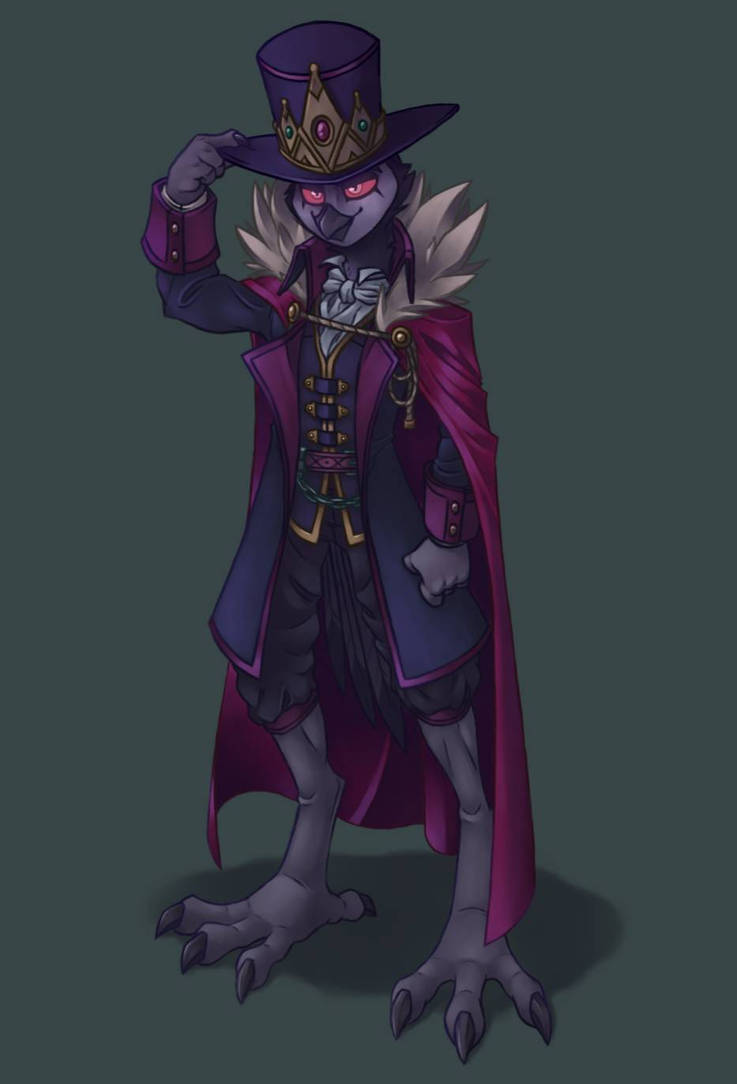 Stolas Custom Stolas Redesign by RubenTheD33R on DeviantArt